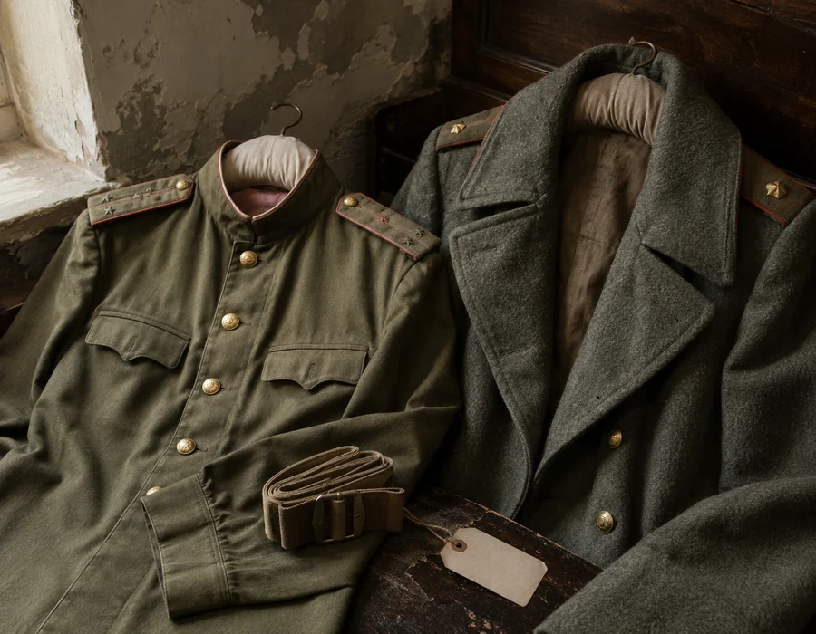 Uniforms and greatcoats